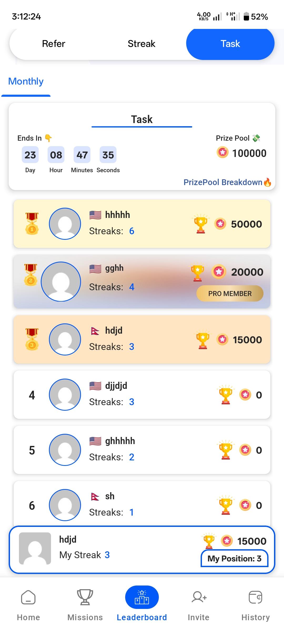 App screenshot