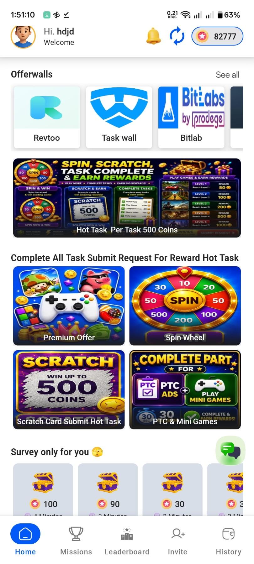 App screenshot